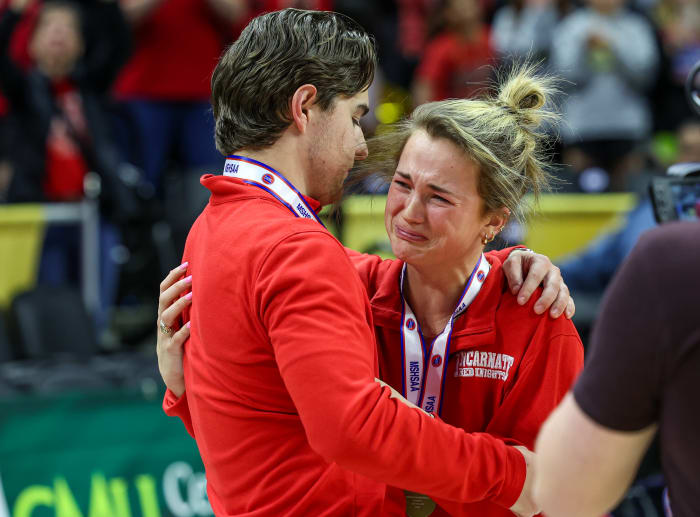Incarnate Word Kickapoo Missouri girls basketball March 16 2024 David Smith 27602